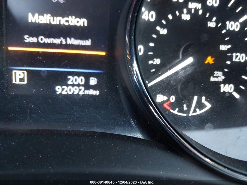2019 NISSAN ROGUE S/SL/SV - 5N1AT2MVXKC754310