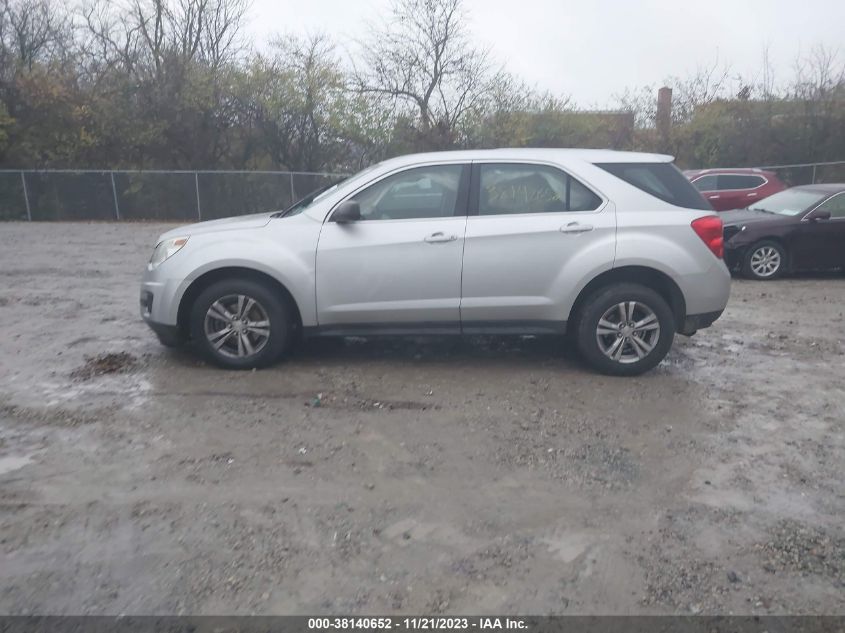 2013 CHEVROLET EQUINOX LS - 2GNALBEK3D1109300