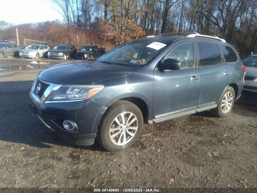 2013 NISSAN PATHFINDER SL - 5N1AR2MM9DC627430
