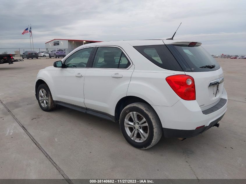 2013 CHEVROLET EQUINOX LS - 1GNALBEK1DZ110694