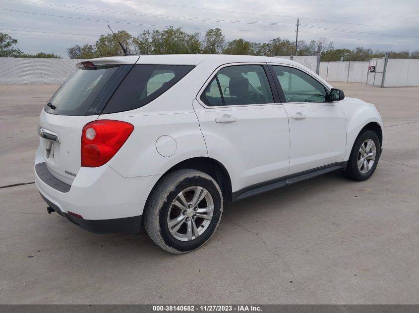 2013 CHEVROLET EQUINOX LS - 1GNALBEK1DZ110694