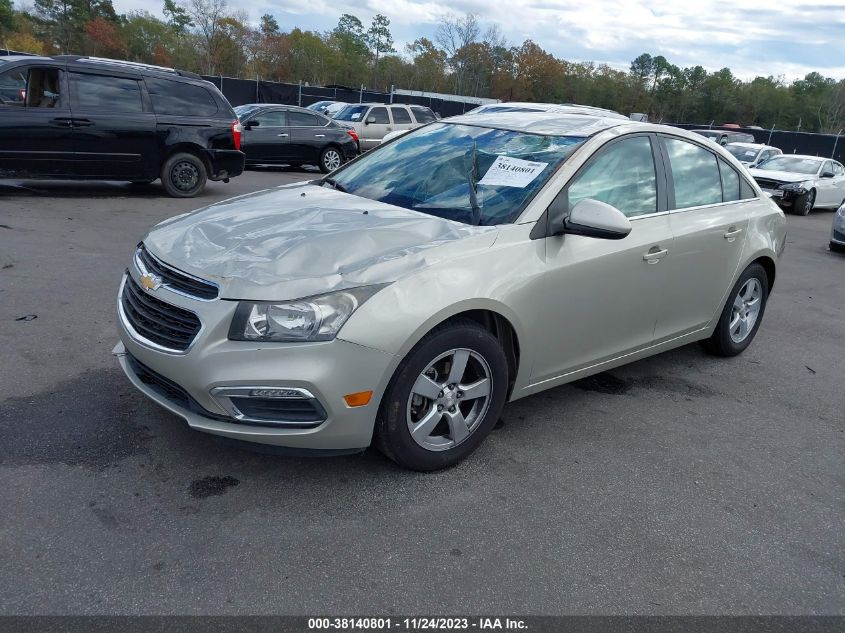 2015 CHEVROLET CRUZE 1LT AUTO - 1G1PC5SB4F7297123