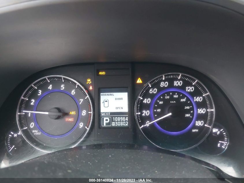 2013 INFINITI FX37 JN8CS1MW7DM172394