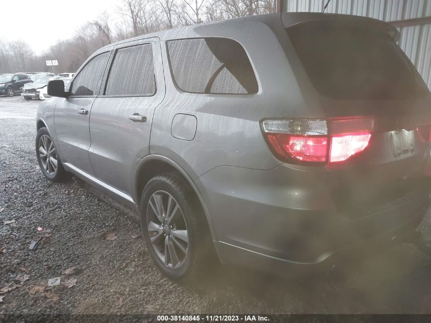 2013 DODGE DURANGO SXT - 1C4RDJAGXDC701291