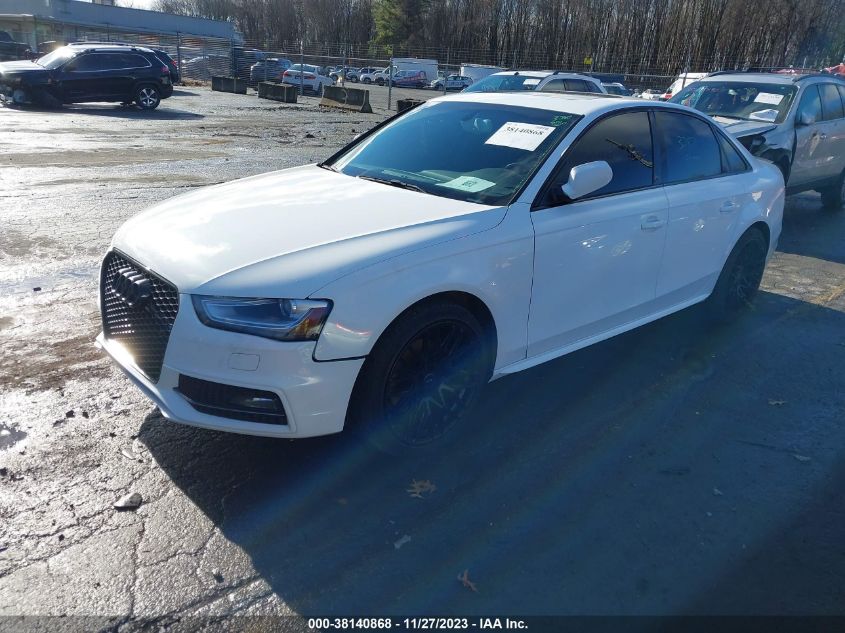 2014 AUDI A4 2.0T PREMIUM - WAUFFAFL4EN005452