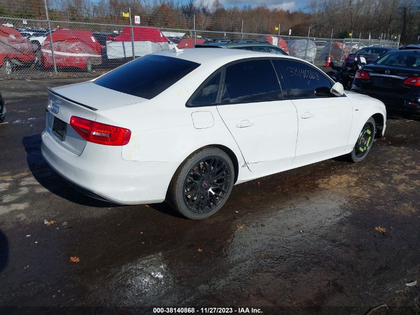 2014 AUDI A4 2.0T PREMIUM - WAUFFAFL4EN005452