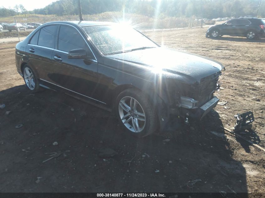 2014 MERCEDES-BENZ C 250 SPORT/LUXURY - WDDGF4HB8EG213597