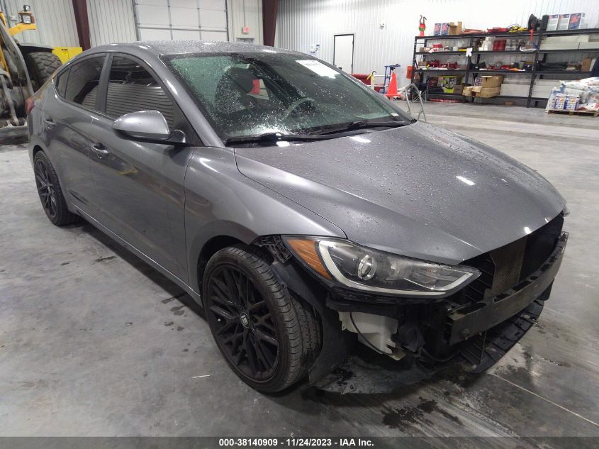 2017 HYUNDAI ELANTRA SE - KMHD74LF1HU095995