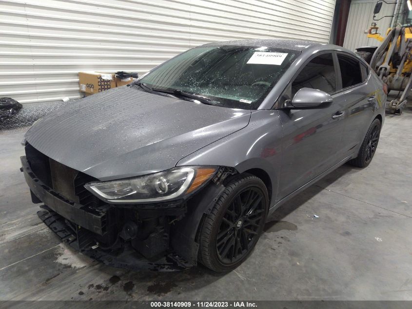 2017 HYUNDAI ELANTRA SE - KMHD74LF1HU095995
