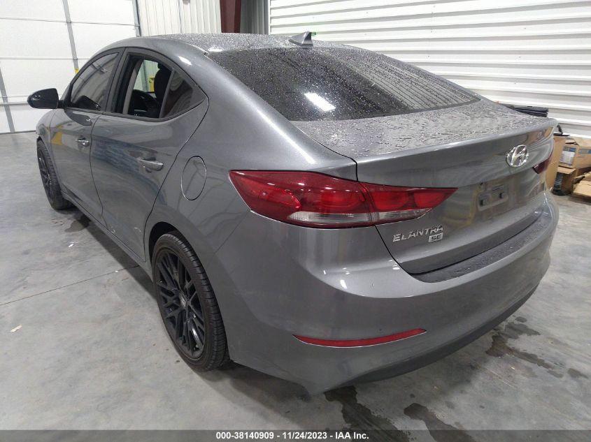 2017 HYUNDAI ELANTRA SE - KMHD74LF1HU095995