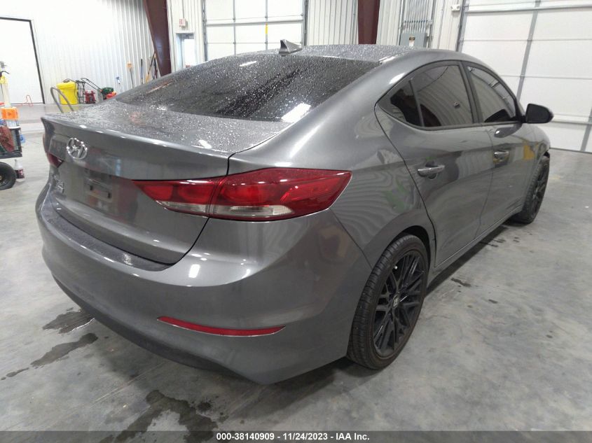2017 HYUNDAI ELANTRA SE - KMHD74LF1HU095995