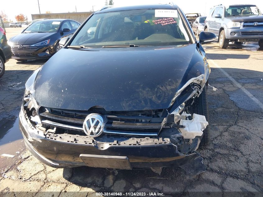 2015 VOLKSWAGEN GOLF SPORTWAGEN TSI SEL 4-DOOR - 3VWC17AU2FM516626