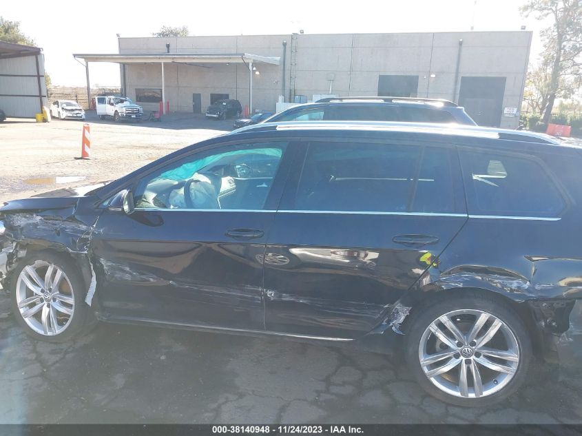 2015 VOLKSWAGEN GOLF SPORTWAGEN TSI SEL 4-DOOR - 3VWC17AU2FM516626