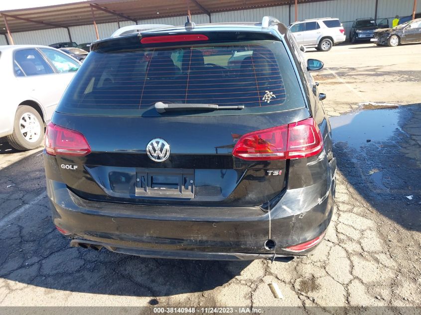 2015 VOLKSWAGEN GOLF SPORTWAGEN TSI SEL 4-DOOR - 3VWC17AU2FM516626