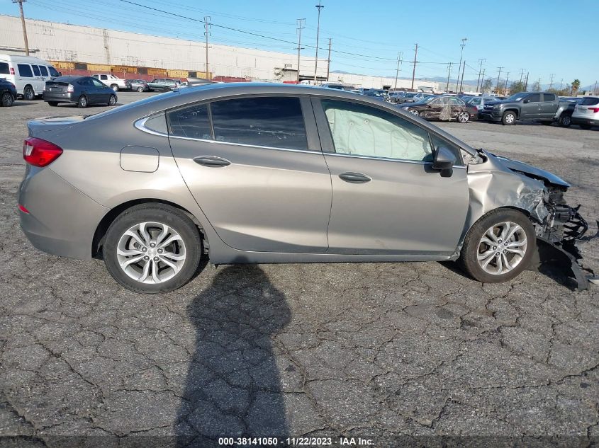 2019 CHEVROLET CRUZE LT - 1G1BE5SM7K7113115