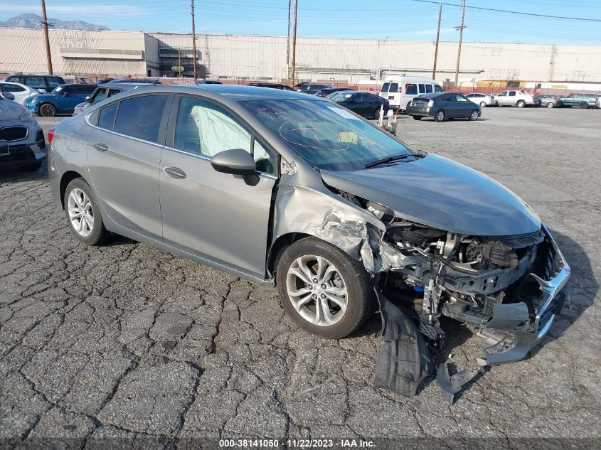 2019 CHEVROLET CRUZE LT - 1G1BE5SM7K7113115
