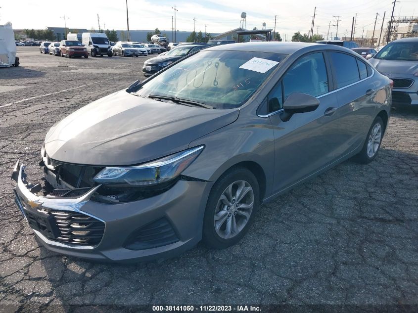 2019 CHEVROLET CRUZE LT - 1G1BE5SM7K7113115
