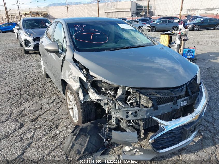 2019 CHEVROLET CRUZE LT - 1G1BE5SM7K7113115