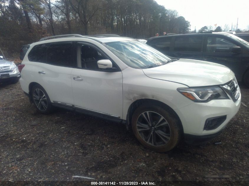 2017 NISSAN PATHFINDER PLATINUM - 5N1DR2MM3HC695760