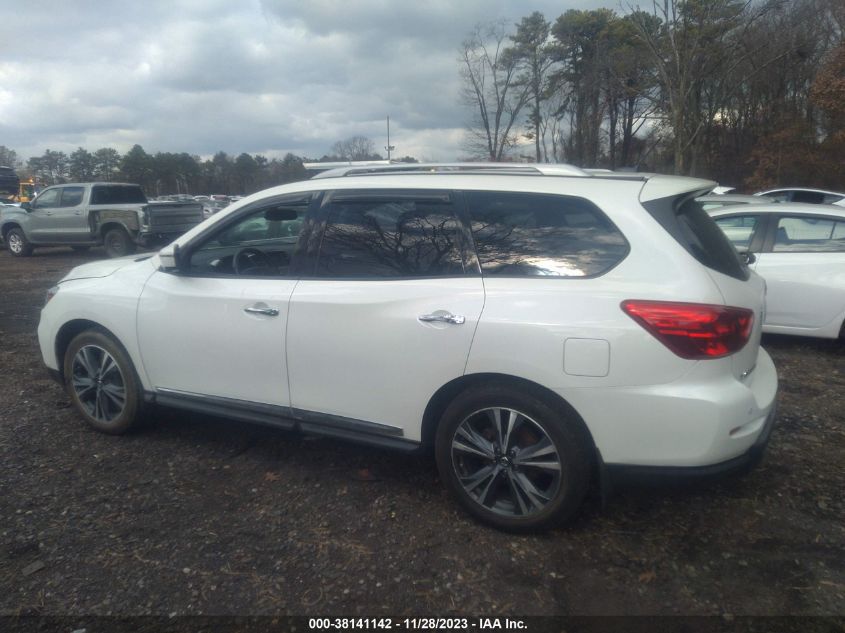 2017 NISSAN PATHFINDER PLATINUM - 5N1DR2MM3HC695760