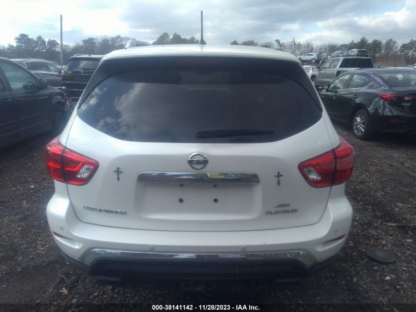 2017 NISSAN PATHFINDER PLATINUM - 5N1DR2MM3HC695760