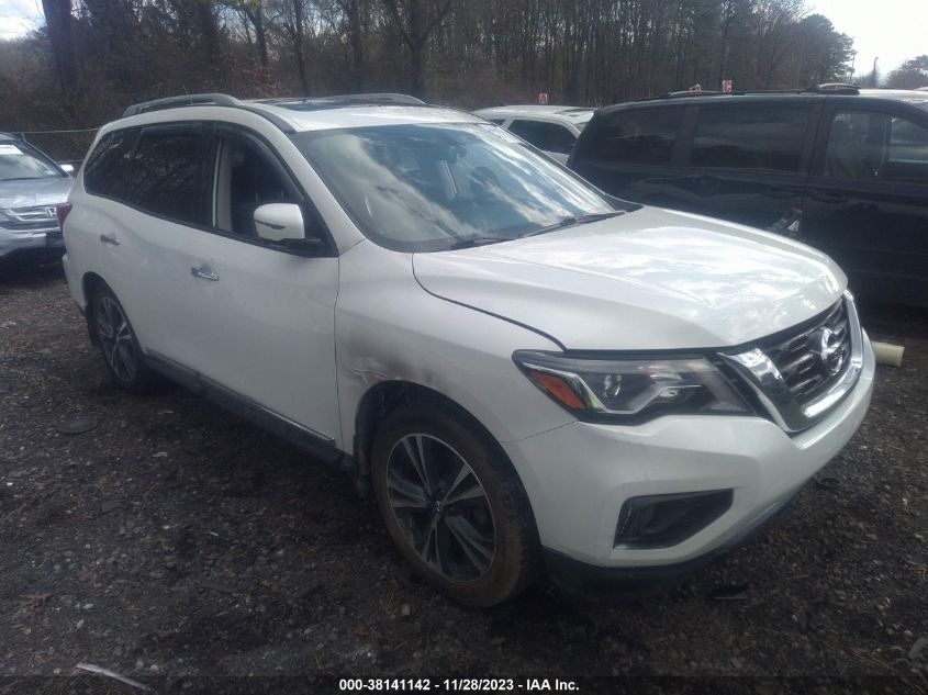 2017 NISSAN PATHFINDER PLATINUM - 5N1DR2MM3HC695760