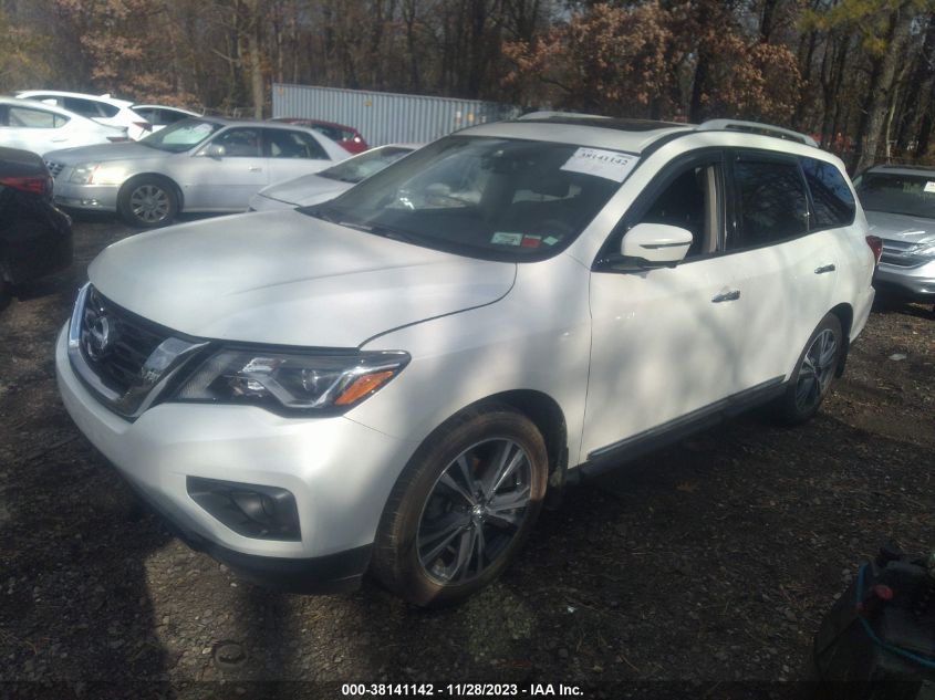 2017 NISSAN PATHFINDER PLATINUM - 5N1DR2MM3HC695760