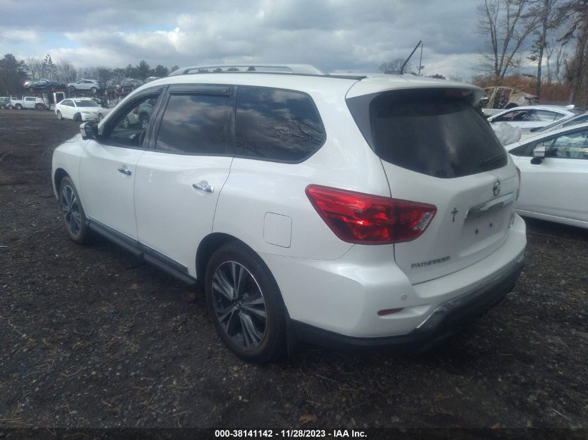 2017 NISSAN PATHFINDER PLATINUM - 5N1DR2MM3HC695760