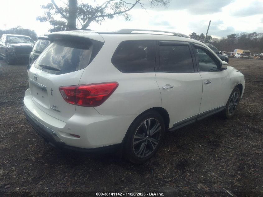 2017 NISSAN PATHFINDER PLATINUM - 5N1DR2MM3HC695760