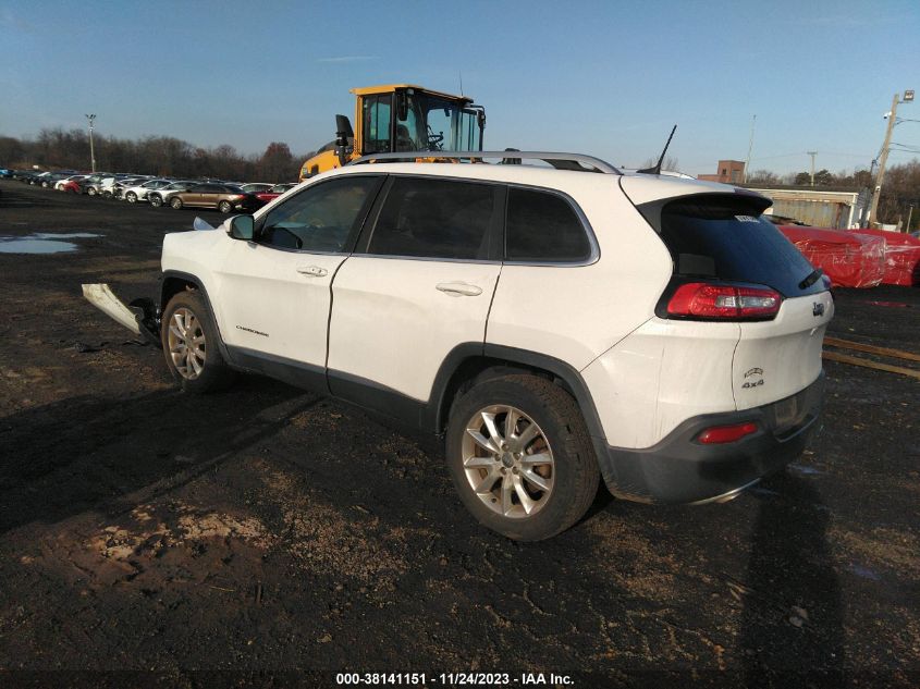 2016 JEEP CHEROKEE LIMITED - 1C4PJMDB8GW321032