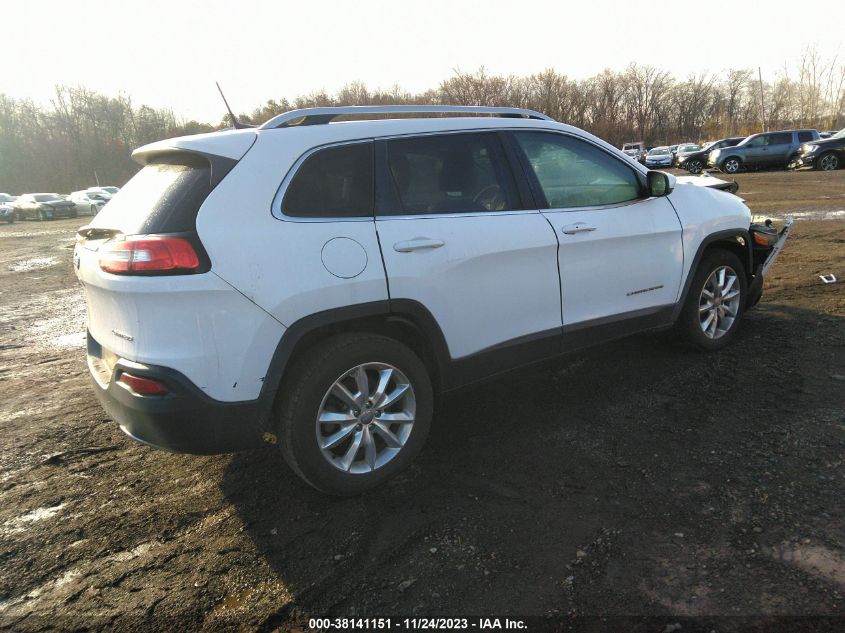 2016 JEEP CHEROKEE LIMITED - 1C4PJMDB8GW321032