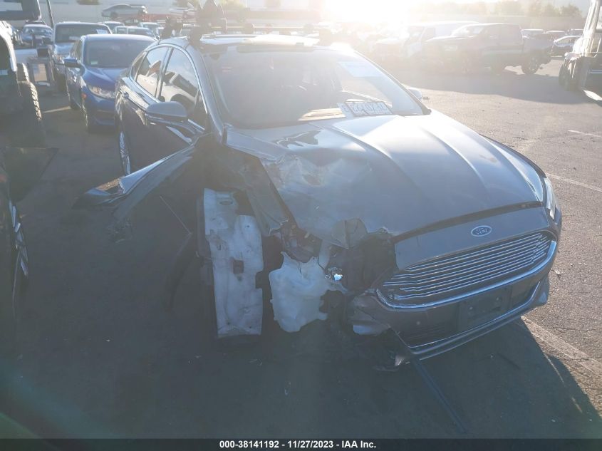 2014 FORD FUSION ENERGI TITANIUM - 3FA6P0SU7ER383065