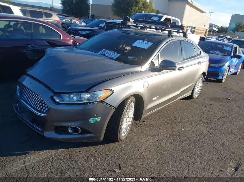 2014 FORD FUSION ENERGI TITANIUM - 3FA6P0SU7ER383065