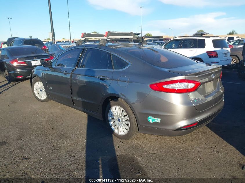 2014 FORD FUSION ENERGI TITANIUM - 3FA6P0SU7ER383065