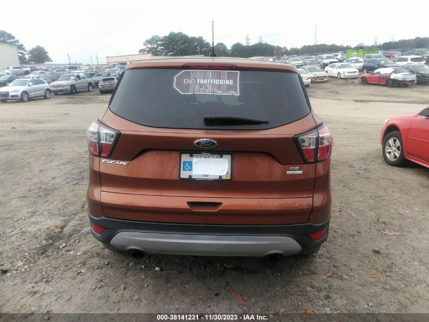 2017 FORD ESCAPE SE - 1FMCU0G99HUC52898