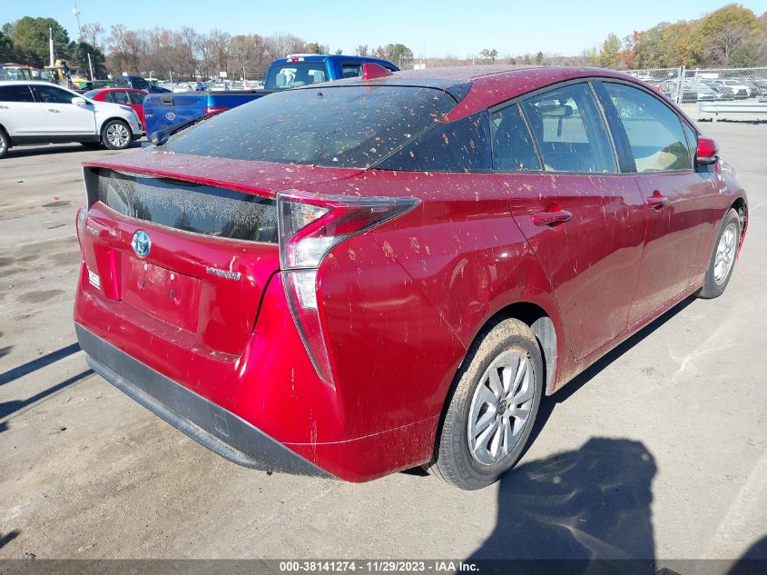 2016 TOYOTA PRIUS - JTDKBRFU2G3510263