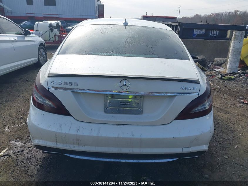 2013 MERCEDES-BENZ CLS 550 WDDLJ9BB0DA066387