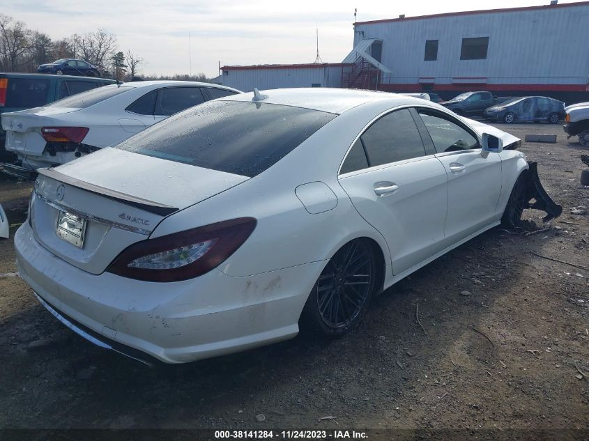 2013 MERCEDES-BENZ CLS 550 WDDLJ9BB0DA066387