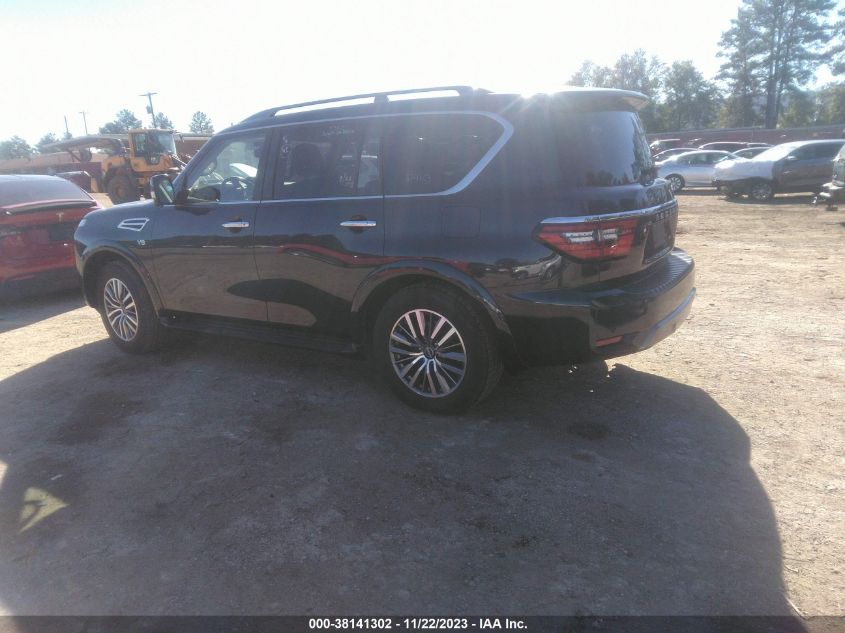 JN8AY2BA4M9372803 Nissan Armada SL 2WD 3