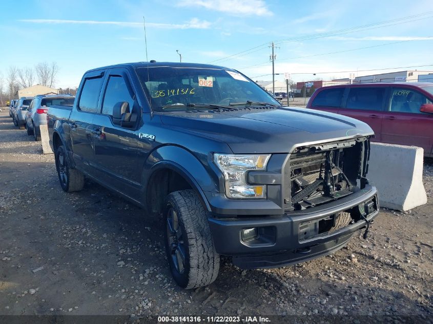 2016 FORD F-150 XLT - 1FTEW1EF9GFC35267