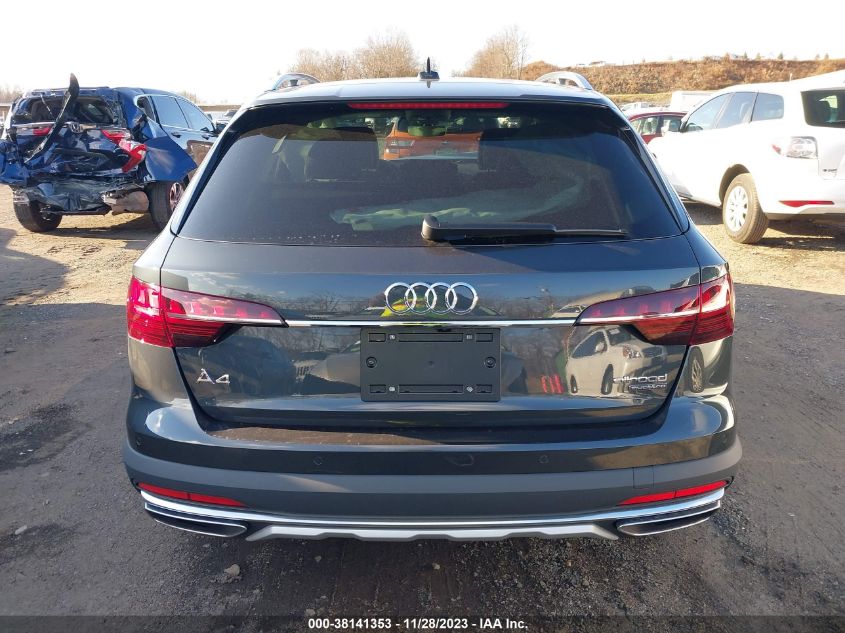 2023 AUDI A4 ALLROAD PREMIUM PLUS 45 TFSI QUATTRO S TRONIC WA18AAF40PA058186