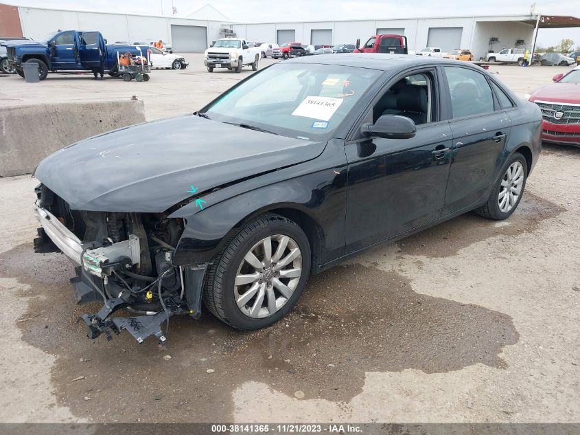 2014 AUDI A4 2.0T PREMIUM - WAUBFAFL2EN003519