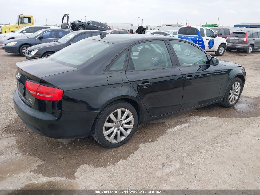 2014 AUDI A4 2.0T PREMIUM - WAUBFAFL2EN003519