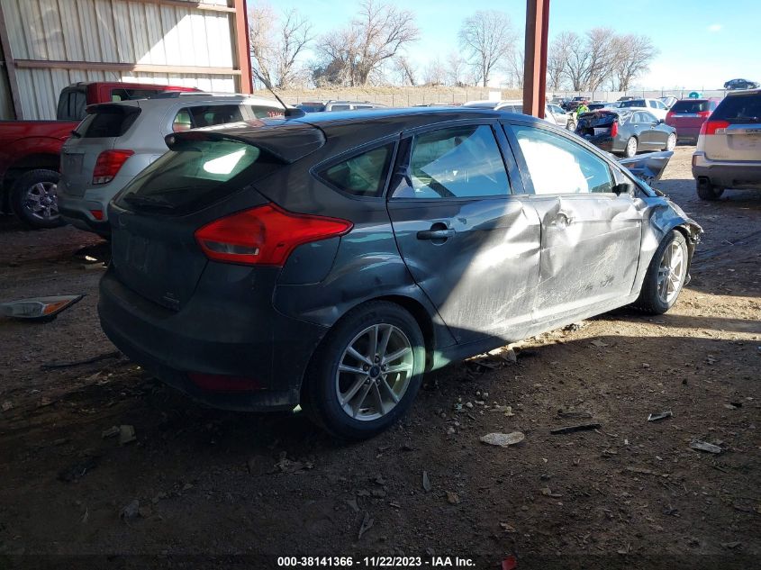 2016 FORD FOCUS SE - 1FADP3K23GL275471