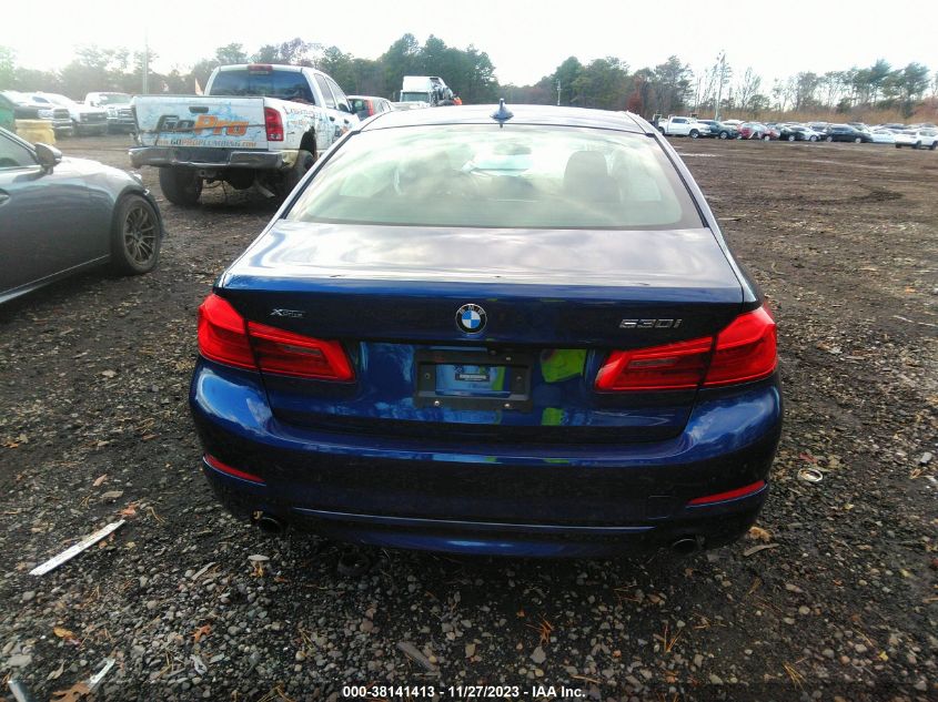 2019 BMW 530I XDRIVE WBAJA7C51KWW32309