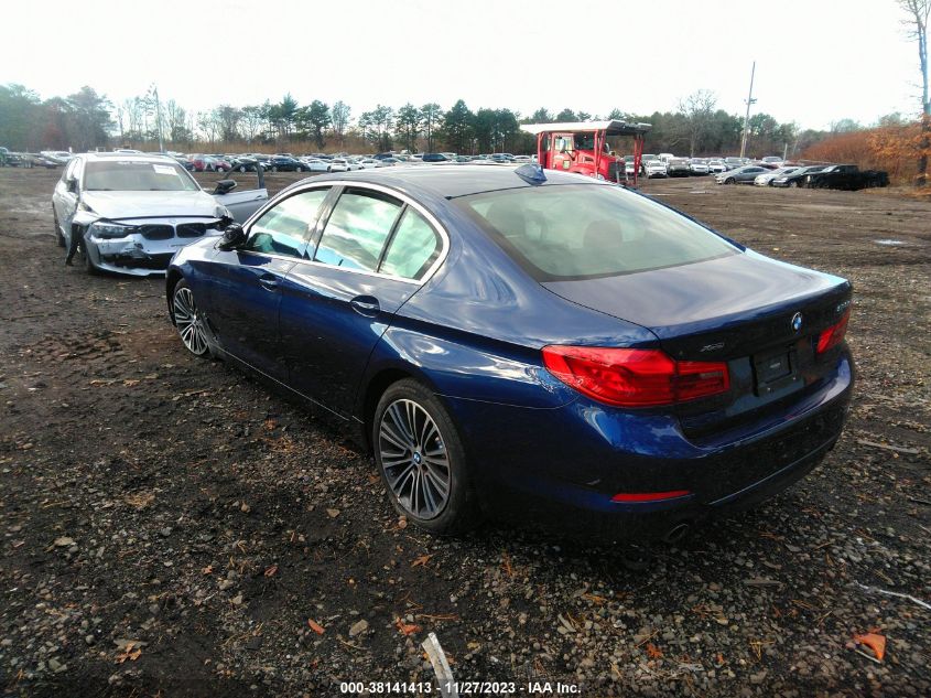 2019 BMW 530I XDRIVE WBAJA7C51KWW32309