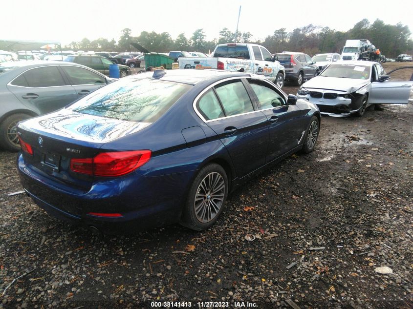 2019 BMW 530I XDRIVE WBAJA7C51KWW32309