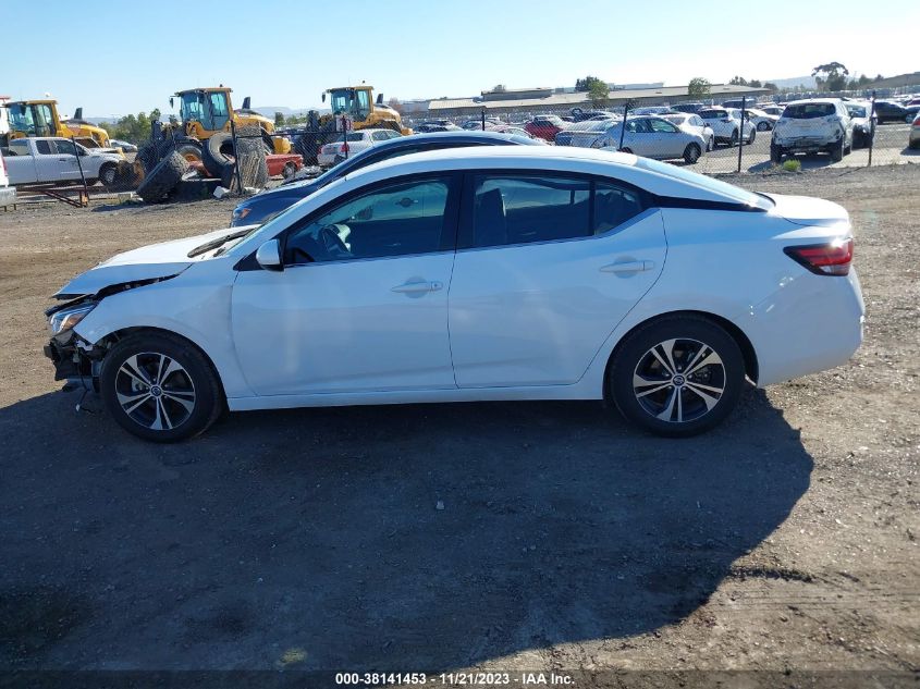 2022 NISSAN SENTRA SV XTRONIC CVT - 3N1AB8CV3NY205042