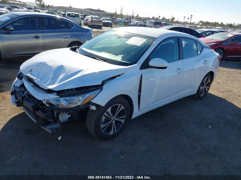 2022 NISSAN SENTRA SV XTRONIC CVT - 3N1AB8CV3NY205042