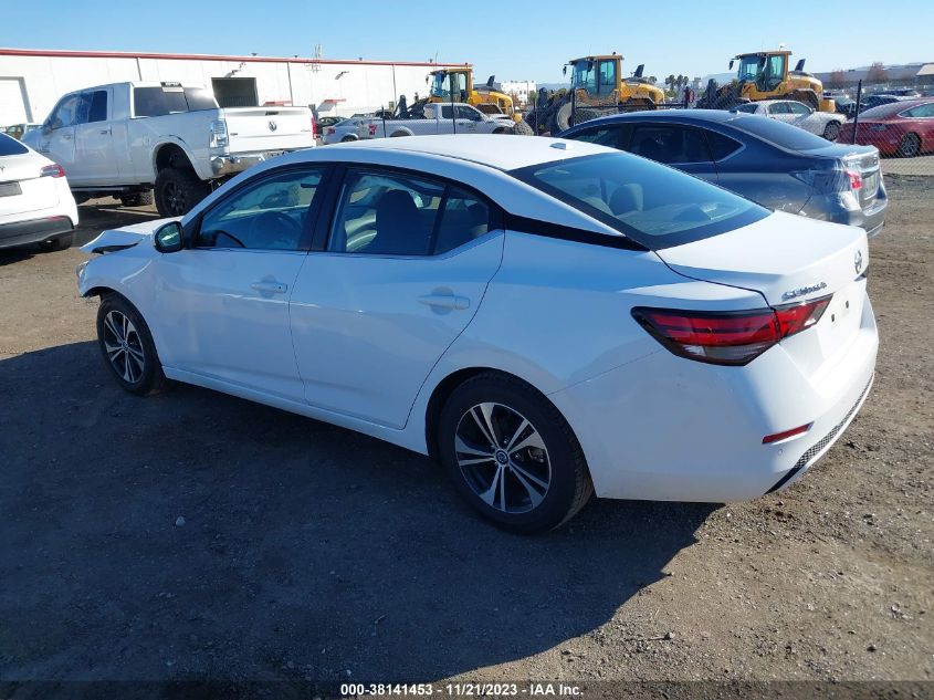 2022 NISSAN SENTRA SV XTRONIC CVT - 3N1AB8CV3NY205042